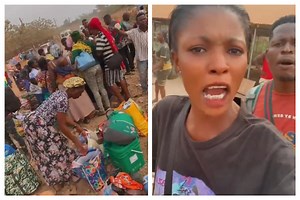 Watch as supporters of Bolga Central MP Isaac Adongo are stranded, accuse him of neglect