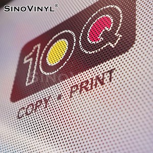 [Hot Item] Factory One Way Vision Transparent Window Film Vinyl Sticker For Advertising Printing
