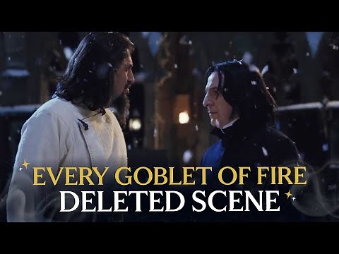 All Goblet of Fire Deleted Scenes | Compilation | Harry Potter
