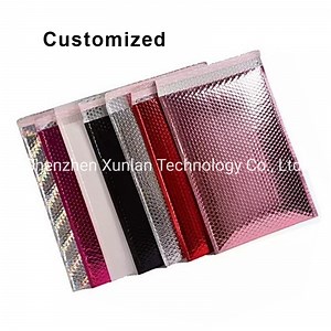 [Hot Item] Customized Sizes&Color Metallic Bubble Mailing Mailer Padded Shipping Envelope