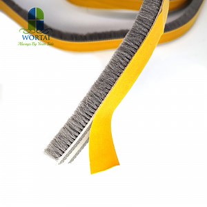 [Hot Item] Door Window Draught Excluder Brush Bottom Pile Draft Seal Strip Weatherstrip Seal Strip