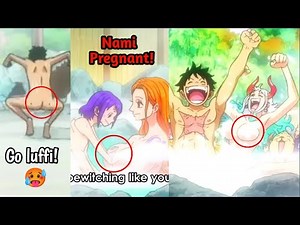 Luffy's having BATH with NAMI and YAMATO ( NAKED❗) and SANJI gets JEALOUS