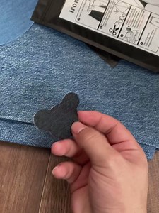 Iron on Patches for Clothes, 25PCS Denim Patches for Jeans Kit, Jean Patches for Inside Jeans & Clothing Repair and Decoration Kit(5 Size & 5 Color)