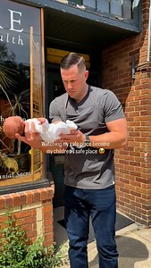 18K views · 329 reactions | Dad’s got this ❤️ #dad #dadshirt #pregnant #family #newbaby | Lalabu | Facebook