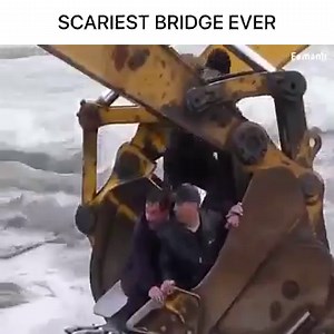 1M views · 2.2K reactions | Scariest bridge ever Cre: Channel Machinery | Channel Machinery | Facebook