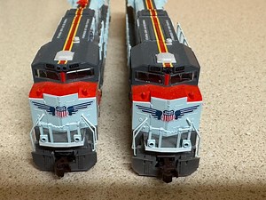 Kato N Scale UP #1111 Sd70ace - Powered by Our People - DCC Installed (no Sound) - Etsy