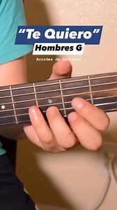 172K views · 3.9K reactions | Te quiero de los Hombres G demostración de acordes en guitarra. Aprende a tocar guitarra hoy #musicos #musica #guitarra #acordes #lira #progresion #clase #tutorial #curso #enlinea #principiante #tocarguitarra #playingguitar #explicacion | Franky Soto | Facebook