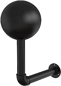 Vintage Dome Shape Design Removable Metal Hat Rack Helmet Holder Wig Storage Holder Display Stand , Motorcycle Accessories Helmet Holder Jacket Hanger Wall Mounted Multifunctional Rack