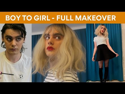 Easy Crossdressing Tutorial | Male to Female full body Transformation