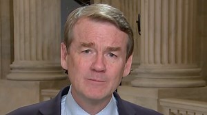 WATCH: @SenatorBennet says Congress will reach a deal on foreign aid and immigration, “supported by the broad majority” of lawmakers. But Sen. Bennet warns, “the last thing we should be doing … is allowing the Freedom Caucus … to have a veto.” | Meet the Press