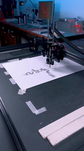 Amazing art for an exquisite product done with an OpenBuilds ACRO Made in collaboration between targz (IG) and chambollois (IG) #OpenBuilds #OpenBuildsSystem | OpenBuilds