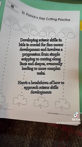 2.7K views | Developing scissor skills in kids is crucial for fine motor development and involves a progression from simple snipping to cutting along lines and shapes, eventually leading to more complex tasks. Here's a breakdown of how to approach scissor skills development. #earlyyears #childdevelopment #motorskills | Half Assed Hippie Mama | Facebook