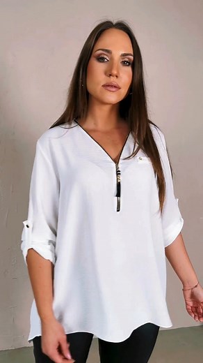 470K views · 586 reactions | Eleganckie duże bluzki ZIP secret❤️ maloma.pl/produkty/search:secret Sprawdź najlepsze modele | Maloma | Facebook