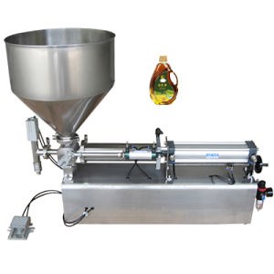 [Hot Item] Horizontal Pneumatic Oil Filling Machine for Edible Cooking Vegetable Oil/ Engine Lube Lubricant Essential Oil