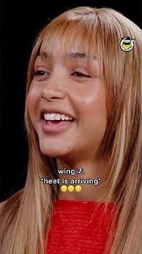 PinkPantheress' reaction to Every Wing on Hot Ones🔥🥵