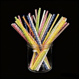 [Hot Item] Customized Paper Straws Environmentally Friendly Disposable Food Grade Paper Drinking Straws