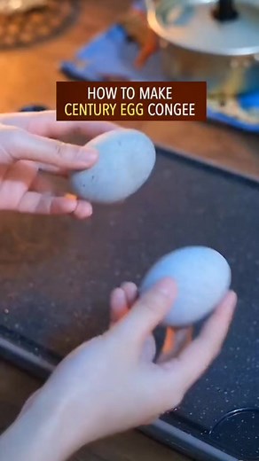 509_Century egg congee recipe #Recipe #chinesefood #cooking #reels | Street Food The World