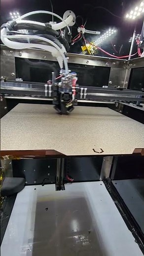 #Cartographer 3D 200mm/s adaptive bed mesh levelling. Sk tank with Vz printhead. #3dprinting #asmr