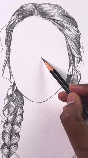 How to draw face easy trick ❤️😍💯 #pencildrawing #artworkshop #drowingart | VK Insides