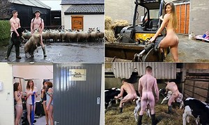 Check out this 'cheeky' calendar shoot by Glasgow Uni vets