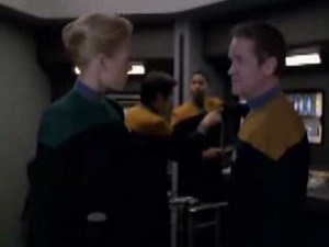 Seven of Nine in uniform