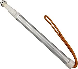 Folding Walking Stick telescoping Walking Cane extendable White Cane for Blind and Visually impaired Retractable Cane