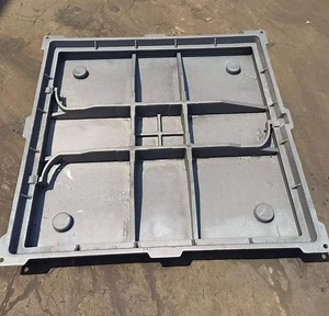 [Hot Item] Custom D400 Solid Cover Water Well Covers Square Manhole Covers