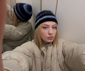 Handmade Crochet Mohair Alpaca Striped Beanie - Etsy Canada