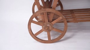 Candy Cart Display Stand, Flower Cart Stand, 3-Tier Rolling Table Carts with 2 Wheels, Vintage Candy Carts Display Stand for Home Decor Display Rack Food Stand