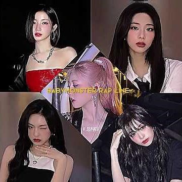 BABYMONSTER RAP LINE🔛🔝😎#babymonster #chiquita #ahyeon #asa #ruka #rami #viral #kpop #edit #ytshorts✨