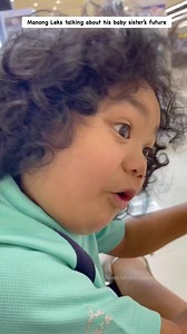 17K views · 904 reactions | Leks: Cece (baby sister) is just an infant for now, she will ahm.. you know grow up, have an amazing future, might get married, ahm so on. Carry the generation and then generation and then generation, and then generation. Baby pa yung kapatid nila pero naisip na agad ang future. Si Wakim nga tinanong na si Dad kung ano daw gagawin namin pag nagka boyfriend ng maaga si Cece. 藍臘‍♀️ #momlife #raisingdinosaurs | Mom of Dinosaurs | Facebook