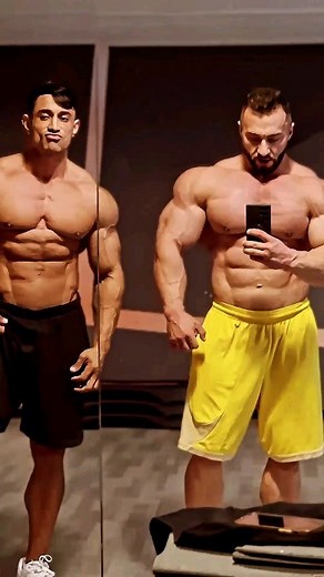 112 reactions | Birică Anghel IFBB PRO and his brother from another mother Chiriac Alfred IFBB PRO  #gotothegymromania | Go to the Gym - Romania | Facebook