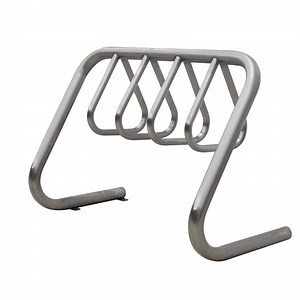 [Hot Item] Custom Outdoor Metal Bicycle Parking Rack Heavy Duty Universal Bike Display Stand