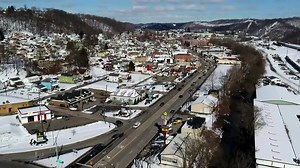 The Weirton Fire Department escorted fallen Lt. Brian Ritchie back from Morgantown on Wednesday. Here's a look via Skyview 9 | WTOV NEWS9