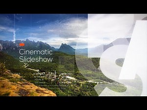 Cinematic Slideshow (After Effects Template)