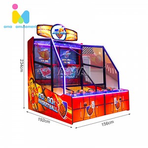 [Hot Item] Ama Coin Operated Go Go Basketball Arcade Shooting Basketball Game Machine