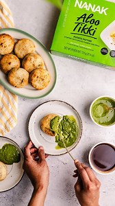 2.1K views | Experience the crunch of Aloo Tikki, a beloved street food staple. Aromatic spices and golden perfection on your plate. Dive into this savory delight today! ️凜 #snacktime #nanakfoods #alootikki #streetfood #foodie #indianfood #foodlovers #snackattack #tastytuesday #instafood #yummy | Nanak Foods | Facebook