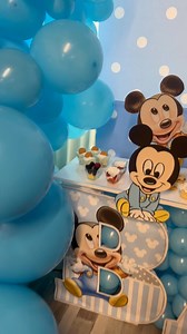 Baby Mickey shower | Ellis Illusions