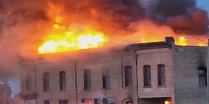 Saginaw fire damages downtown building