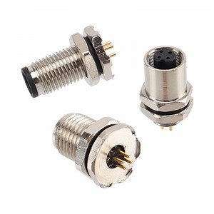 [Hot Item] M5 Metal Sensor Connector PCB Panel Mount Male Female Waterproof Plug Socket