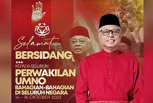 Ismail Sabri wishes all UMNO division delegates 'a fruitful gathering'