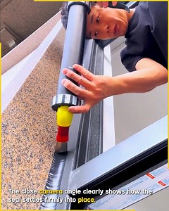 60K views · 92 reactions | Smooth Rubber Seal Installation At Home. #WindowRepair #HomeFix | Jogi Jokes | Facebook