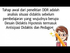 Didactical Design Research (DDR) #pembelajaran #matematika #penelitianmodelpembelajaran