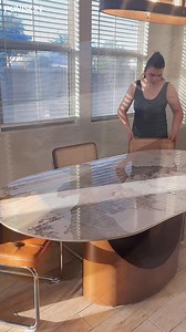 Elevate your dinner parties! ✨ Say goodbye to boring dining rooms and hello to elegance with our modern tables!  Sturdy, high-quality, and sleek designs that'll make you feel like royalty. Get ready for unforgettable nights in with friends & family! #ElegantDinnerTable #ModernDesign | POVISON | Facebook