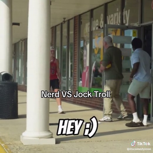 Nerd vs Jock: A Hilarious Interaction