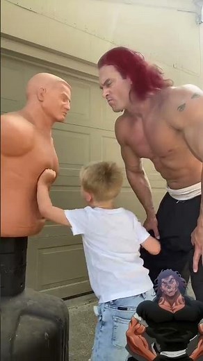 Yujiro Hanma training Jack #yujirohanma #jackhanma #bakithegrappler #mma