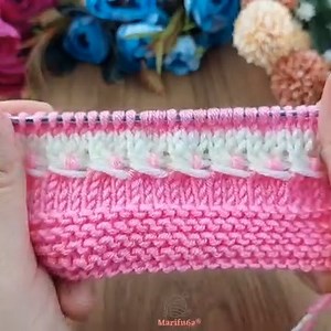 💥 You will love this knitting pattern I made from waste yarns. #crochet #knitting | Crochet&Knitting by marifu6a