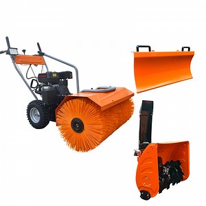 [Hot Item] Hand-Push Snow Blower Self-Propelled Snow Sweeper Campus Playground Cleaning Spiral Auger Snow Removal Machine