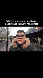 Lời khuyên cho người giàu, người nghèo