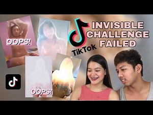 TIKTOK INVISIBLE CHALLENGE FAIL| (Di namin kinayas sis!) Reaction Video
